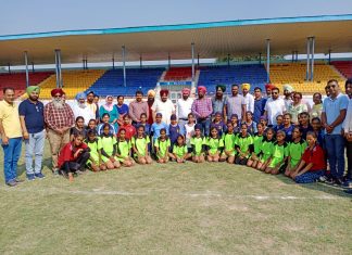 बठिंडा की लड़कियों ने मानसा को हराया