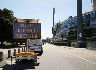 खाली स्टेडियम में खेला गया आस्ट्रेलिया-न्यूजीलैंड के बीच पहला वनडे