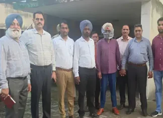 लुधियाना में ASI 4 हजार रिश्वत लेता गिरफ्तार